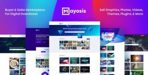 Mayosis Theme – Digital Marketplace WordPress Theme 5.4.5