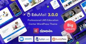 EduMall Theme – Professional LMS Education Center WordPress Theme 4.4.4