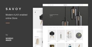 Savoy Theme – Minimalist AJAX WooCommerce Theme 3.0.8