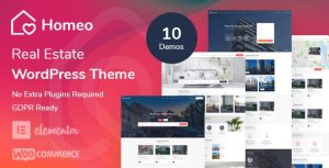 Homeo – Real Estate WordPress Theme 1.2.57