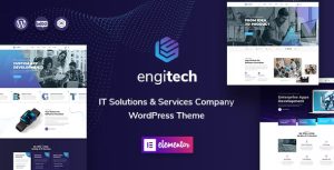 Engitech Theme- IT Solutions & Services WordPress Theme 1.8.13