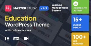 Masterstudy Theme – Education WordPress Theme 4.8.119