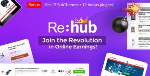 REHub Theme – Price Comparison, Multi Vendor Marketplace Wordpress Theme 19.9.8