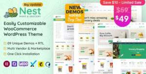 Nest Theme – Grocery Store WooCommerce WordPress Theme 1.8.3
