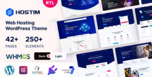 Hostim Theme – Web Hosting WordPress Theme with WHMCS 4.3.0