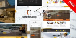 Constructo Theme – Construction WordPress Theme 4.4.0