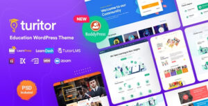 Turitor Theme – Education WordPress Theme 1.5.0