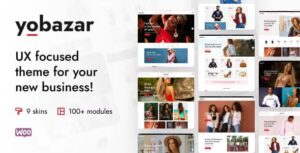 Yobazar – Elementor Fashion WooCommerce Theme 1.6.1