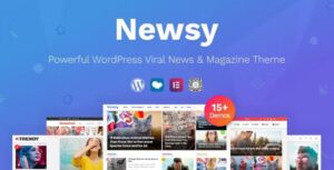 Newsy – Viral News & Magazine WordPress Theme 2.6.0