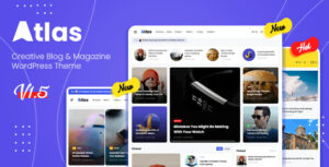 Atlas Theme – Creative Blog & News WordPress Theme 2.0.4
