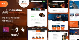 Industrial Theme – Industry & Factory WordPress 1.7.9