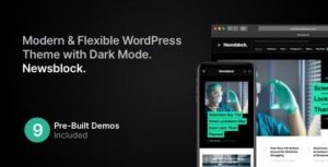 Newsblock Theme – News & Magazine WordPress Theme with Dark Mode 1.2.8
